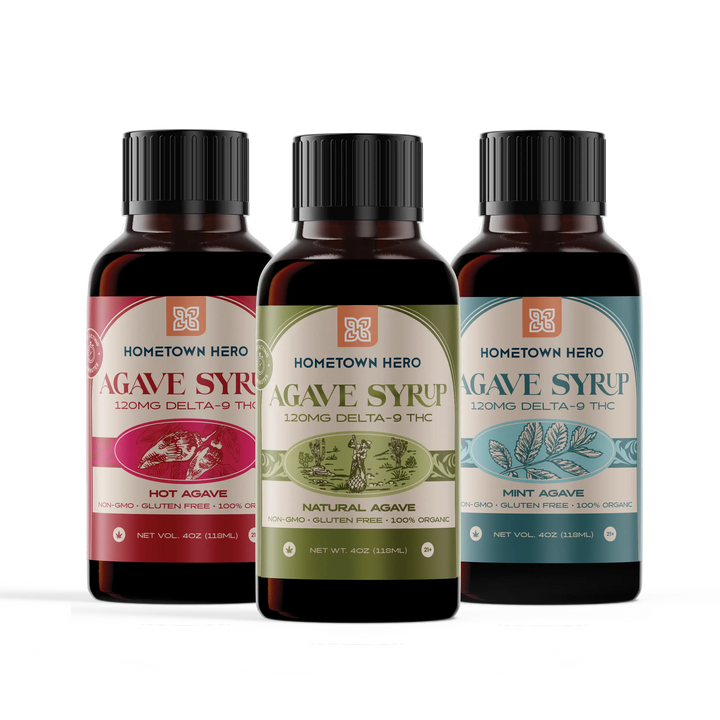 Hometown Hero D9THC Agave Syrup(s)