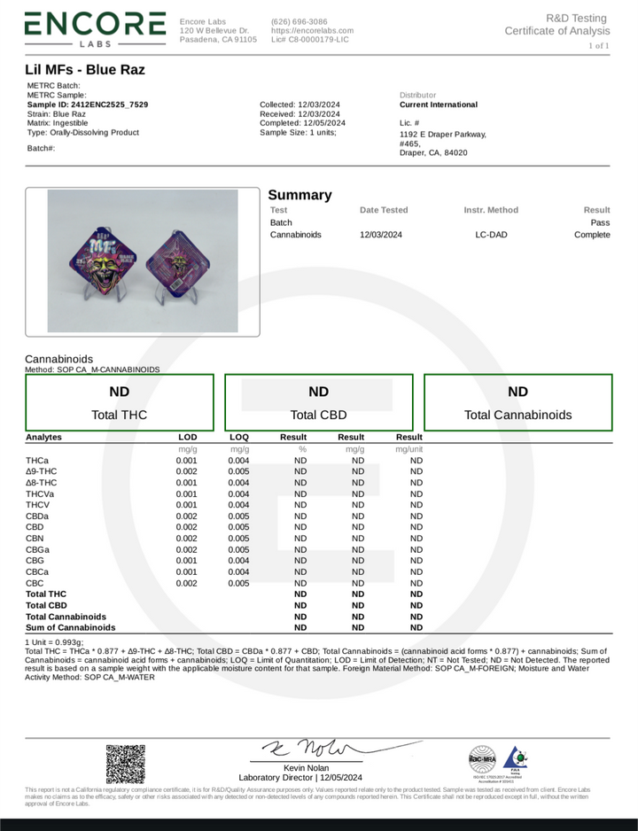 Lil' MFs Extract Tablets  [1CT]