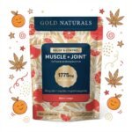 GOLD NATURALS Muscle+Joint Gummies (Blood Orange) CBD+CBG+CBN