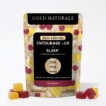 GOLD NATURALS SLEEP X ENTOURAGE D9 Gummies(s) D9+CBD+CBN [250mg/25ct]