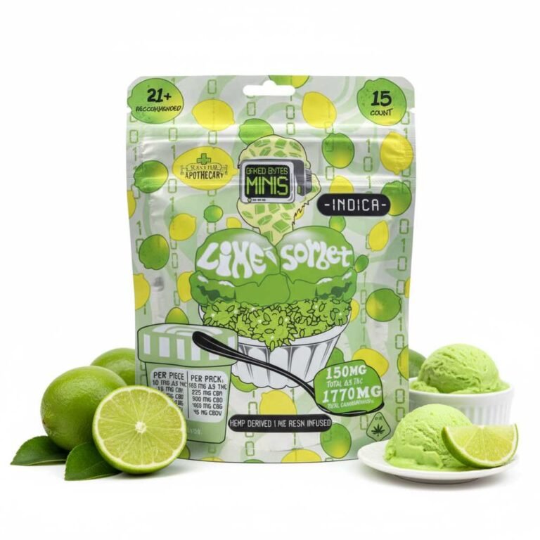 Wasatch Apothecary Baked Bytes Mini Lime Sorbet