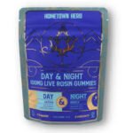 Hometown Hero Day & Night Live Rosin Gummies ( Sativa&Indica) [100mg/4ct]