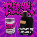 Ripski Live Resin + Liquid Diamond's with Terpenes Disposable  (Indica) 2g