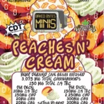 Wasatch Apothecary Baked Bytes Peaches N' Cream (Sativa/Hybrid) Full Spectrum D9 THC Gummies [10mg/1ct]