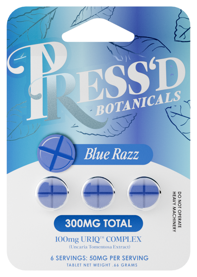 Press’d Botanicals URIQ Complex Tablets 300mg – 3 Pack - Image 2