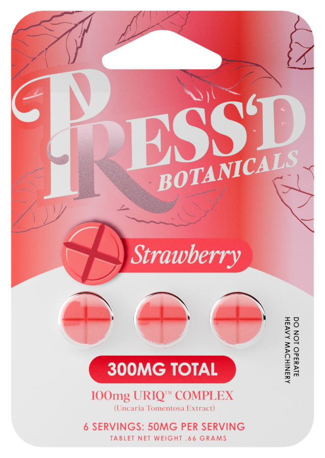 Press’d Botanicals URIQ Complex Tablets 300mg – 3 Pack - Image 4