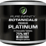 Pure Infinity Botanicals Chewable Mitragynine 75% Premium Platinum 3 tablets