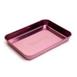 Blazy Susan Stainless Steel Rolling Tray [7″ x 9.25″] - Image 2