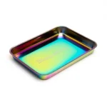 Blazy Susan Stainless Steel Rolling Tray [7″ x 9.25″] - Image 3