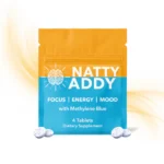 Natty Addy for Focus, Energy & Mood Tablets 4ct