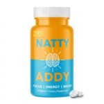 Natty Addy for Focus, Energy & Mood Tablets 60 ct