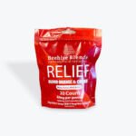 Beehive Blends Relief Blood Orange/Cherry Full Spectrum Gummies